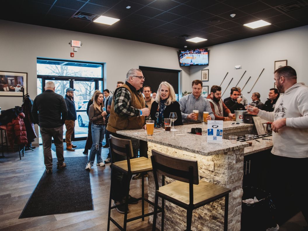 Guests at the bar